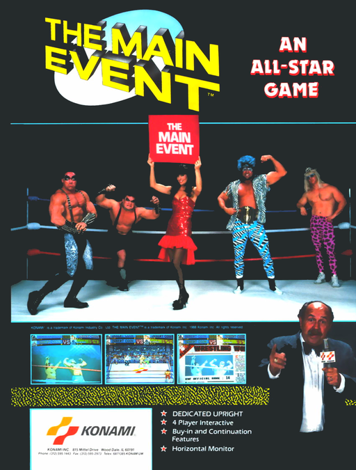 The Main Event (2 Players ver. X) Game Cover